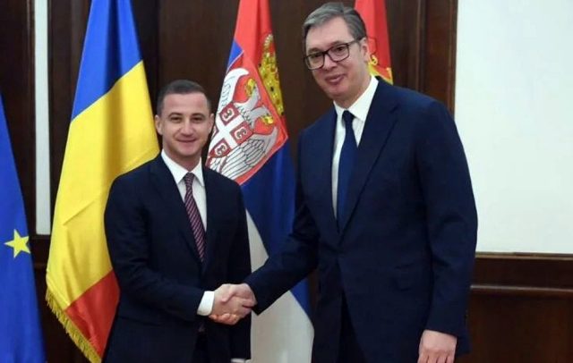 Alfred Robert Simonis i Aleksandar Vučić (Foto Instagram@Budućnostsrbijeav)