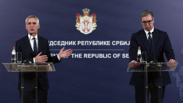 JENS STOLTENBERG I ALEKSANDAR VUČIĆ