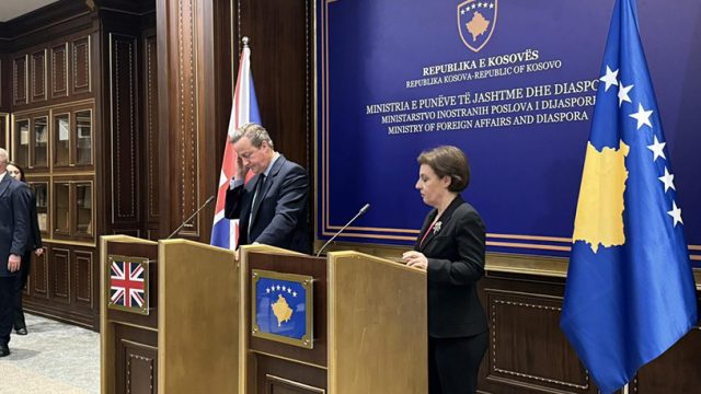 Dejvid Kameron i Donika Gervala Švarc (Foto Ekonomiaonline)