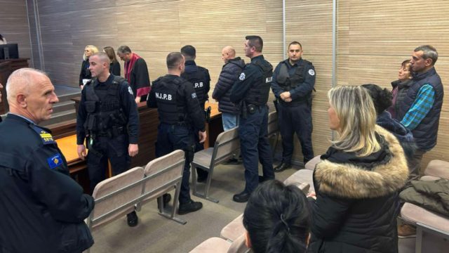 Zlatan Arsić u sudnici u Prištini (Foto Kim)