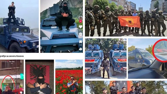 Fotografije policijaca sa društvenih mreža (Foto print scr)