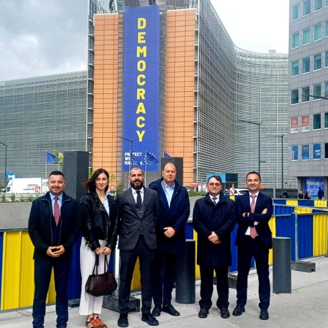 Predstavnici civilnog društva iz Beograda, S. Mitrovice i Prištine u Briselu Zabrinutost zbog ograničenog napretka u dijalogu (Foto KCSS)