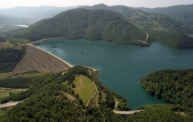 Jezero Gazivode (Foto Wikipedia)