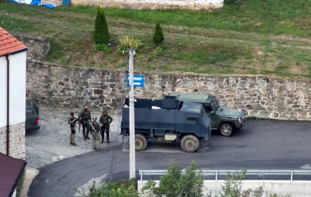 Naoružana grupa Srba u danu napada u Banjskoj (Foto Kabinet premijera Kosova)